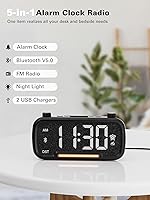 Mesqool Digital Alarm Clock Radio CR1025 — image 2