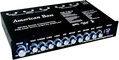 American Bass AB7BV 7 Band Digital Equalizer