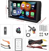 Durxenmnt Wireless 7″ Double Din Car Stereo CP6067WL — image 7