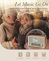 PRUNUS J-120 Retro Vintage Radio — image 3