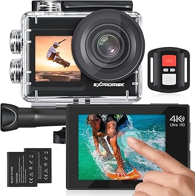 Exprotrek 4K Action Camera E68