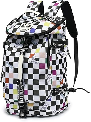 Kalesi Gym Duffle Bag Backpack 4-Way Waterproof with Shoes Compartment