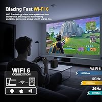 QIAOLET 4K Smart Projector with Google TV — image 7