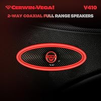Cerwin Vega V410 4X10 2-Way Coaxial Car Audio Speakers — image 3