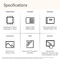 Microsoft Surface Laptop 2024, 13.8″, Snapdragon X Elite, 16GB RAM, 1TB SSD — image 2