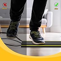 DGSL 20 Ft Heavy Duty Floor Cord Cover Cable Protector — image 4