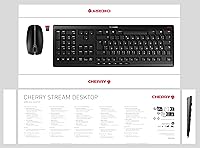 CHERRY Stream Desktop Wireless Keyboard and Mouse Combo — image 7
