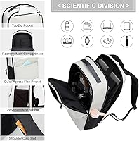 Hanke Carry on Backpack Toiletry Travel Laptop Backpack — image 5