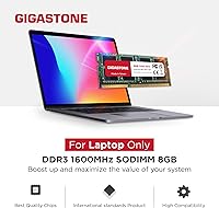 Gigastone 64GB DDR3L RAM Kit (8x8GB) 1600MHz SODIMM — image 2