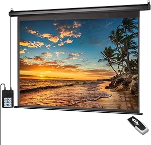 ZUEDA 120-inch Motorized Projector Screen Review
