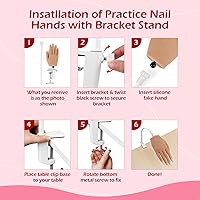 LIONVISON Practice Hand for Acrylic Nails — image 7
