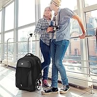 WMHYLYH Rolling Backpack with Large Wheels 20-inch — image 6