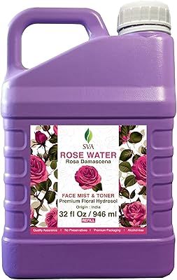 SVA Rose Water 32 Fl oz