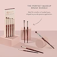 BK Beauty Eyeshadow Brush Set for Hooded or Smaller Eyes (5PC) — image 5