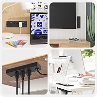 HHSOET 14-in-1 Fast Charging Recessed Power Strip — image 7