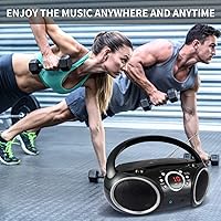 SINGING WOOD 030C Portable CD Player Boombox — image 2