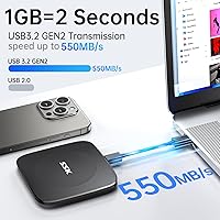 SSK SD451 128GB External SSD — image 2