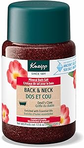 Kneipp Back & Neck Devil's Claw Mineral Bath Salt 17.6 oz Review