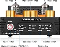 Douk Audio X1 HiFi Stereo Bluetooth 5.0 Vacuum Tube Amplifier — image 7