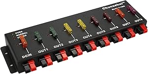 Chunzehui F-1008 Horizontal 9 Port 40A Power Splitter Distributor Review