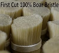 SHASH Boar Bristle Nail Brush - Olive Wood — image 5