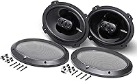 Rockford Fosgate P1694 Punch 6″x9″ 4-Way Coaxial Full Range Speakers — image 4