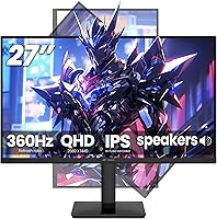 CRUA 27" Gaming Monitor 360Hz 1440p — image 1
