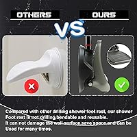 FLAVOCAL Shower Foot Rest for Shaving Legs — image 8