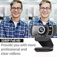 JETAKu 1080P Webcam with Microphone — image 2