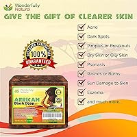 Wonderfully Natural Organic African Black Soap 1lb Bar — image 3