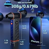 DEGGE CAD08-OR-BR 10000mAh Electric Air Duster — image 8