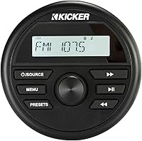 Kicker 46KMC2 Weather-Resistant Media Center with Bluetooth — image 1