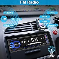 REAKOSOUND Car Radio Bluetooth Single DIN Stereo 820s — image 3