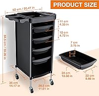 Noverlife Hair Salon Storage Tool Cart — image 7