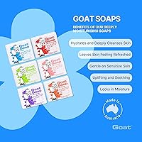 Goat Soap Gift Set 6-Pack, 3.5oz Bars, Variety Scents — image 2