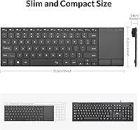 Rii K22S Wireless Keyboard with Touchpad — image 4