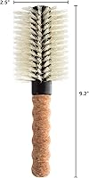 Dom Dom Nylon Boar Bristle Hair Brush 2.5″ — image 3