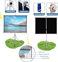 TRMESIA 60 Inch Projector Screen with Stand — image 8