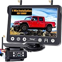 Yakry Y02 Wireless Backup Camera with 5″ Monitor — image 1