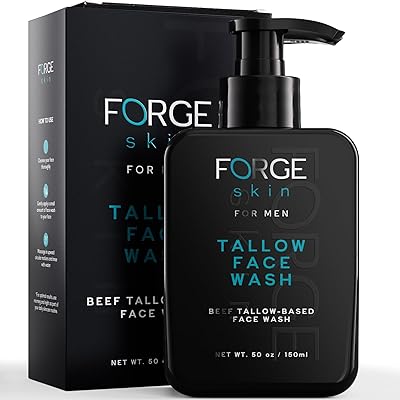Forge Skin Beef Tallow Face Wash for Men 5oz