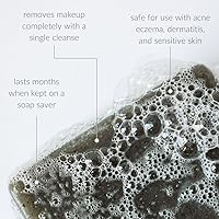 Osmia Skincare Natural Black Clay Facial Soap Bar 2.25 oz — image 4