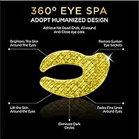 Tinvado Eye Patches for Puffy Eyes - Gold Under Eye Patches — image 4