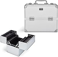 Conair Makeup Beauty Case - Silver Diamond — image 1
