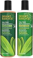 Desert Essence Tea Tree Replenishing Shampoo and Conditioner Bundle - 12.7oz — image 1
