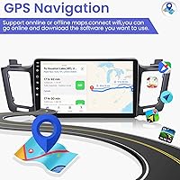 Fortdows Car Radio for Toyota RAV4 2013-2018, 10.1-inch, Android 13, 4+64GB — image 5