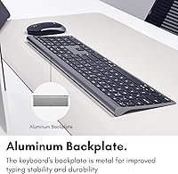 Macally Premium Bluetooth Keyboard and Mouse Combo — image 7