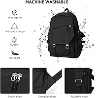 coowoz Casual Daypack Large College Laptop Backpack Size L — image 3