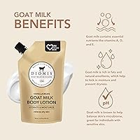 Dionis Goat Milk Skincare Body Lotion 16.9oz Vanilla Bean Refill Pouch — image 2