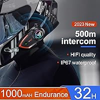 Khptop Y80 Bluetooth Motorcycle Helmet Intercom Headset — image 2