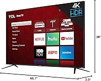 TCL 75S425 75-inch 4K UHD HDR Smart Roku TV — image 8